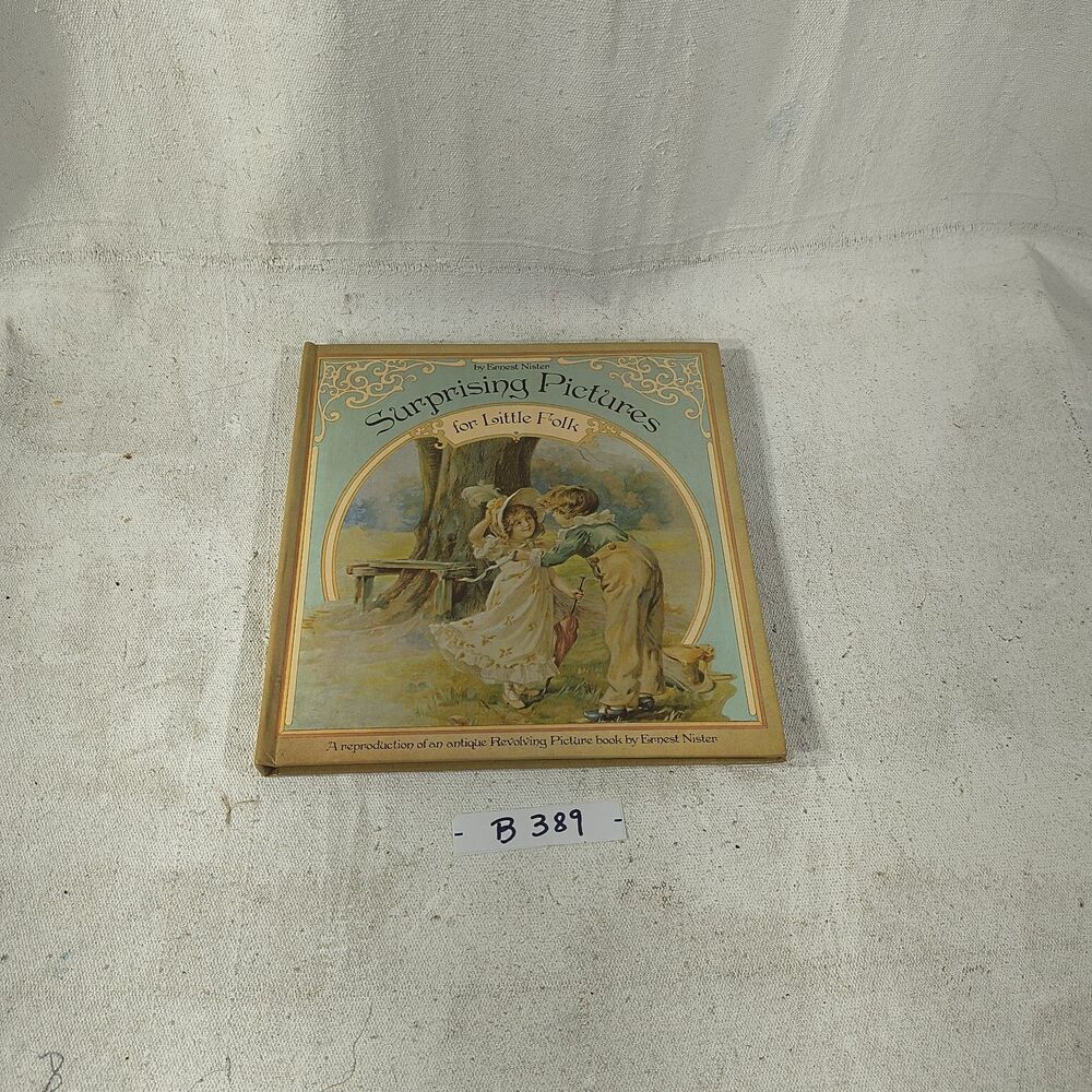 Surprising Pictures for Little Folk~Ernest Nister~Revolving Picture Book~In Box